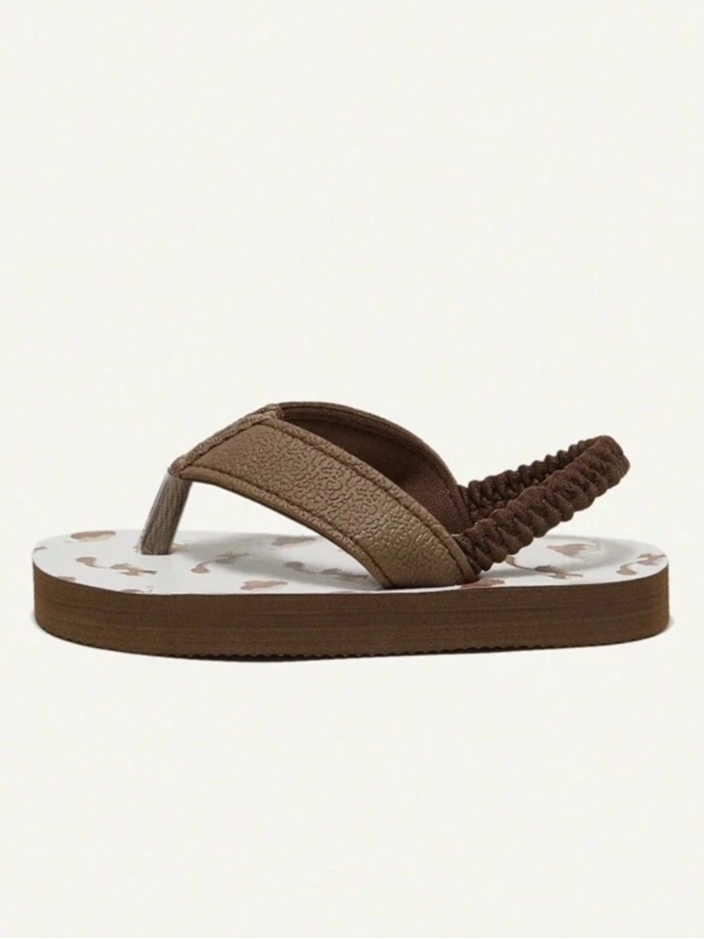 Toddler Boy Brown Flip-Flop Sandals - 5.5 - Picture 6 of 8